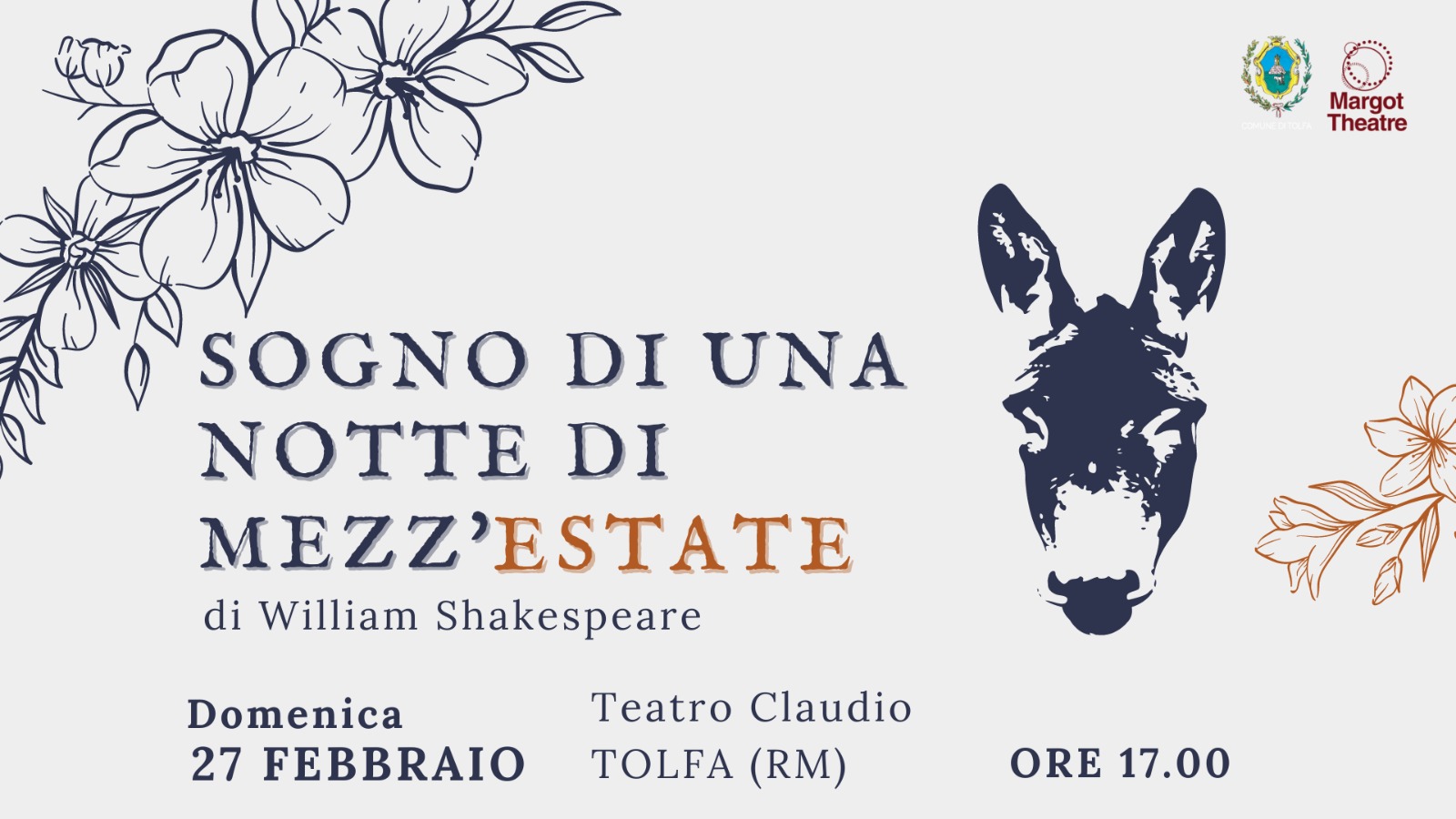 Sogno di una notte di mezza estate - Teatro Claudio di Tolfa - Margot