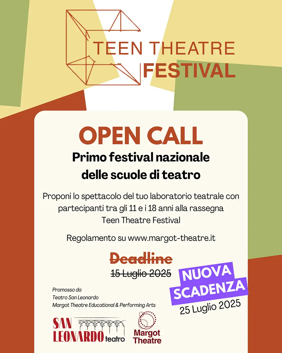 Call Teen Theatre Festival 2